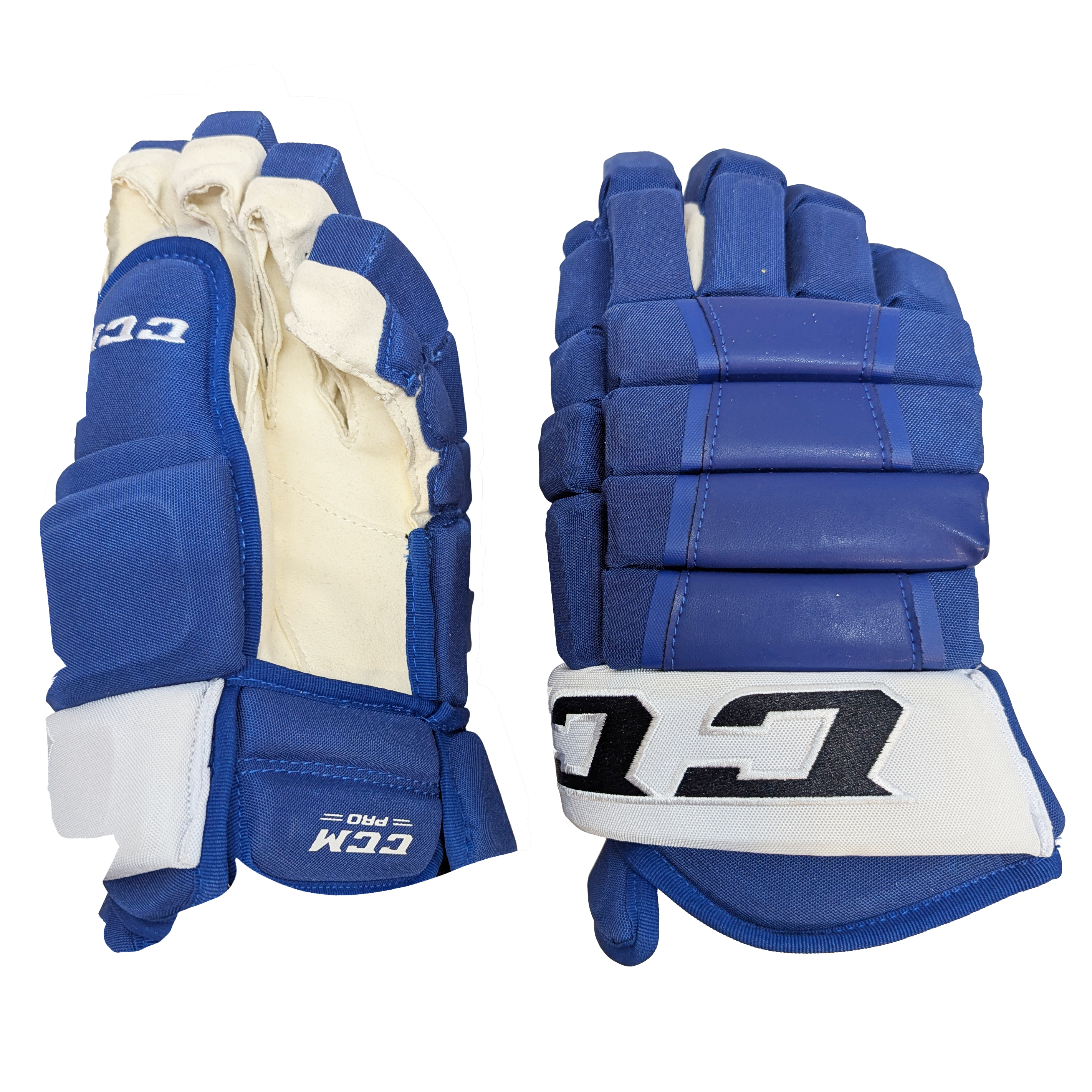 CCM HG97XP - Gant AHL Pro Stock (bleu/blanc)